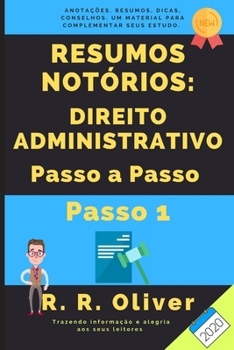 Paperback Resumos Not?rios: Direito Administrativo Passo a Passo - Passo 1 [Portuguese] Book