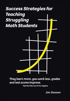 Hardcover Success Strategies for Teaching Struggling Math Students: Take the Pain out of Pre-Algebra Book