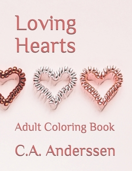 Paperback Loving Hearts: Adult Coloring Book