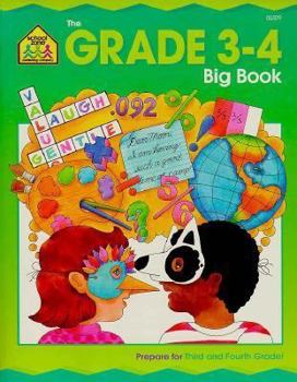 Big 3rd & 4th Grade Workbook - Book  of the BIG Workbooks