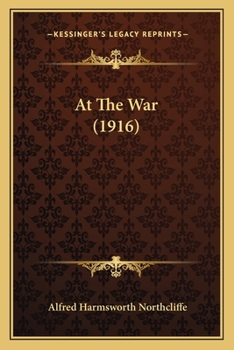 Paperback At The War (1916) Book