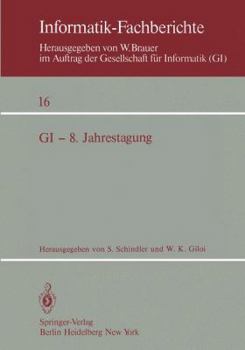 Paperback GI -- 8. Jahrestagung: Berlin 1978 [German] Book