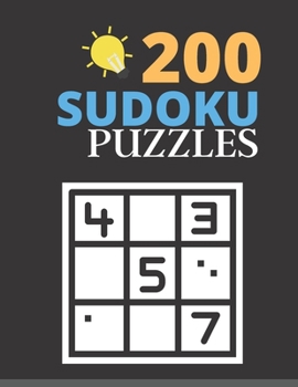 Paperback 200 Sudoku Puzzles: Very Easy Sudoku Book For Adults ( Adult Activity Book ) Book