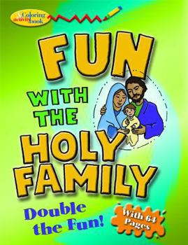 Paperback Fun with Holy Family Color & ACT Bk Book
