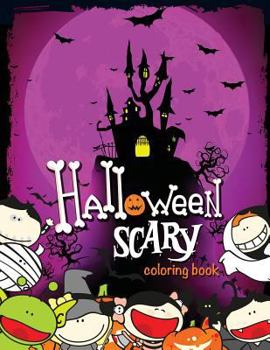 Paperback Halloween Scary Coloring Book