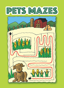 Paperback Pets Mazes Book