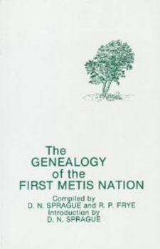 Paperback Genealogy of the First Metis Nation Book