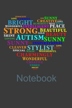 Paperback Notebook: Autism Awareness Notebook For Autism Kids, dad, Mom. Cute Cream Paper 6*9 Inch With 100 Pages Notebook For Writing Dai Book