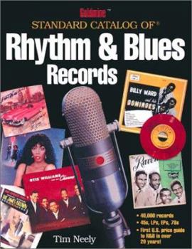 Paperback Goldmine Standard Catalog of Rhythm & Blues Records Book