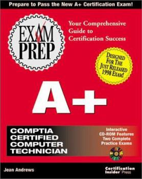 Paperback A+: Comptia Certified Computer Technician [With Contains 2 Core Module Tests, Scores & Graphs...] Book