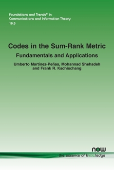 Paperback Codes in the Sum-Rank Metric: Fundamentals and Applications Book