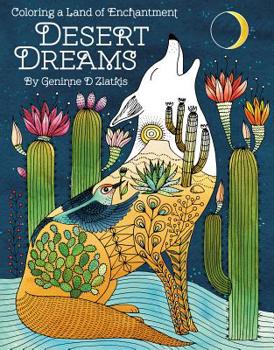 Mass Market Paperback Desert Dreams Coloring Book: Coloring a Land of Enchantment Book