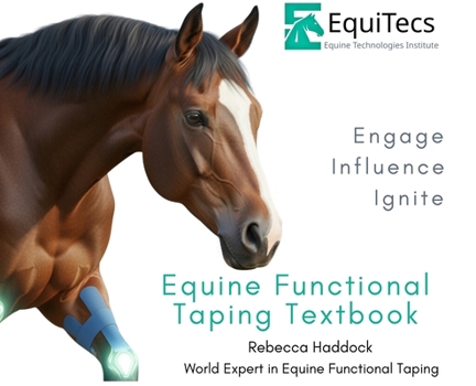 Hardcover Equine Functional Taping Textbook Book