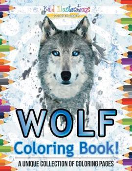 Paperback Wolf Coloring Book! Book