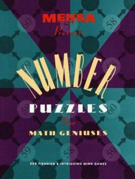 Paperback Mensa Presents Number Puzzles for Math Geniuses: Fecych Book