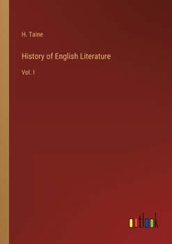 Paperback History of English Literature: Vol. I Book