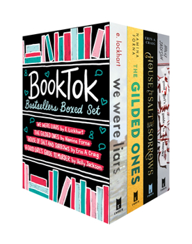 Cover for "Booktok Bestsellers Boxed Set: We Were Liars; The Gilded Ones; House of Salt and Sorrows; A Good Girl's Guide to Murder"