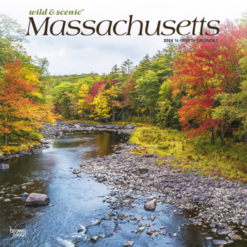 Calendar Massachusetts Wild & Scenic 2024 Square Book