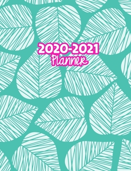 2020-2021 Planner: Two Year Calendar Organizer and Goal Journal | January 2020 - December 2021 Daily, Weekly and Monthly Planner Book with Back Sticker Expression Wall for 2 Years | Design Code 299957