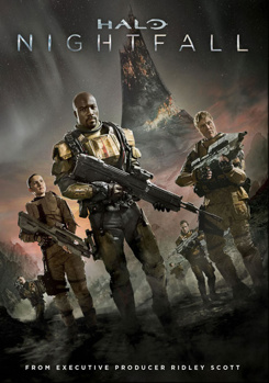 DVD Halo: Nightfall Book