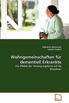 Paperback Wohngemeinschaften für dementiell Erkrankte [German] Book