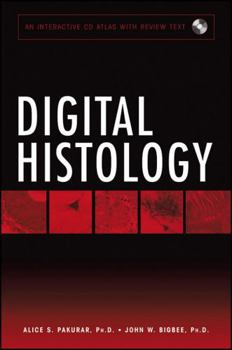 Paperback Digital Histology: An Interactive CD Atlas with Review Text Book