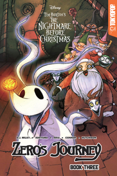 Paperback Disney Manga: Tim Burton's the Nightmare Before Christmas - Zero's Journey, Book 3: Volume 3 Book