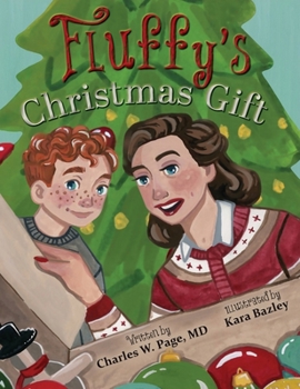 Hardcover Fluffy's Christmas Gift Book