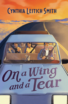 Hardcover On a Wing and a Tear [Large Print] Book