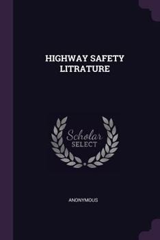Paperback Highway Safety Litrature Book