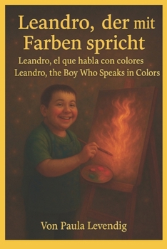 Paperback Leandro, der mit Farben spricht [German] Book