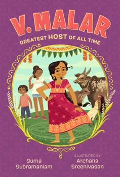 Hardcover V. Malar: Greatest Host of All Time Book