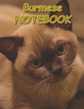 Burmese NOTEBOOK: Notebooks and Journals 110 pages (8.5"x11")