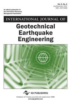 Paperback International Journal of Geotechnical Earthquake Engineering, Vol 3 ISS 2 Book