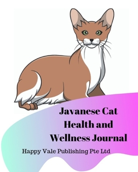 Paperback Javanese Cat Health and Wellness Journal Book