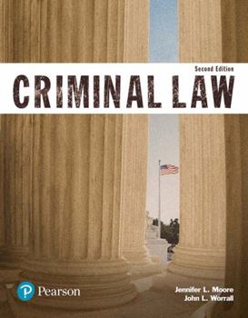 Paperback Criminal Law (Justice Series) Book