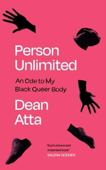 Hardcover Canongate Books Person Unlimited An Ode to My Black Queer Body. Book