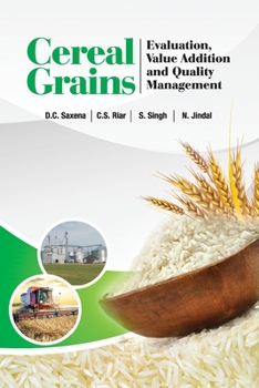 Paperback Cereal Grains: Evaluation, Value Addition and Quality Management Book