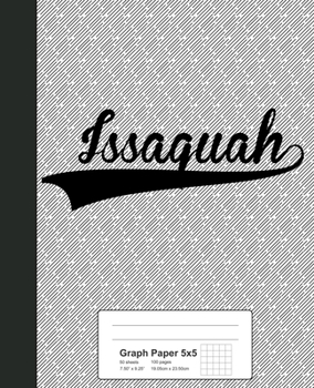 Graph Paper 5x5: ISSAQUAH Notebook