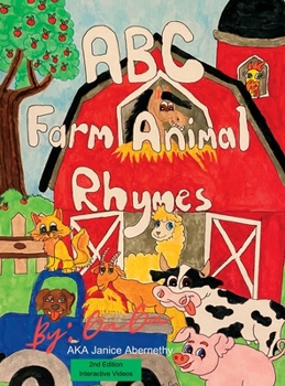 Hardcover ABC Farm Animal Rhymes Book