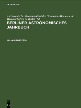 Hardcover 1956 [German] Book