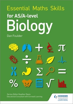 Paperback Essential Math Skills for As-a-level Biology Book