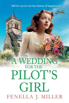 Paperback A Wedding for the Pilot's Girl [Large Print] Book