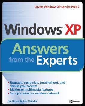 Paperback Windows XP Answers from the Experts Book