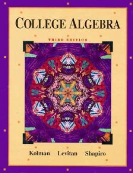Hardcover College Algebra Book