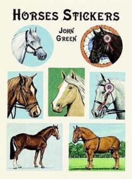 Paperback Horses Stickers Book