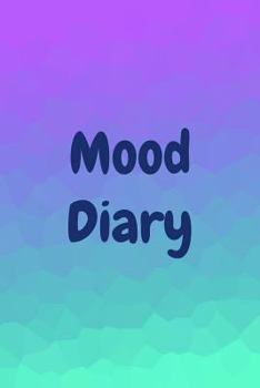 Paperback Mood Diary: Calming Cool Pastel Colors Book