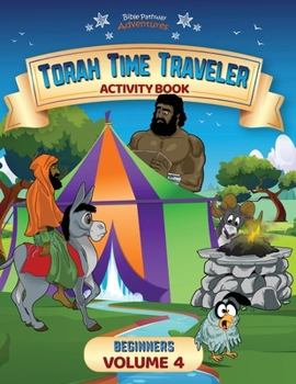 Paperback Torah Time Traveler Activity Book for Beginners (Volume 4) Book