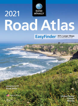 Paperback Rand McNally 2021 Easyfinder Midsize Road Atlas Book