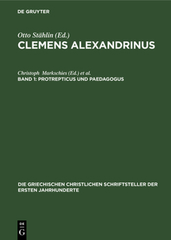 Hardcover Protrepticus Und Paedagogus [German] Book